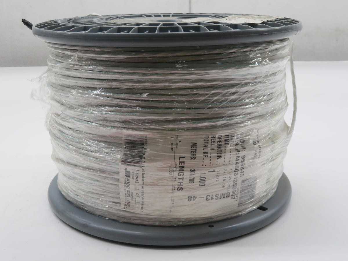 LOT OF 900 FT JUDD WIRE BMS13-48T03C03G016 ELECTRICAL CABLE/WIRE T225546 - ELECTRICAL WIRE