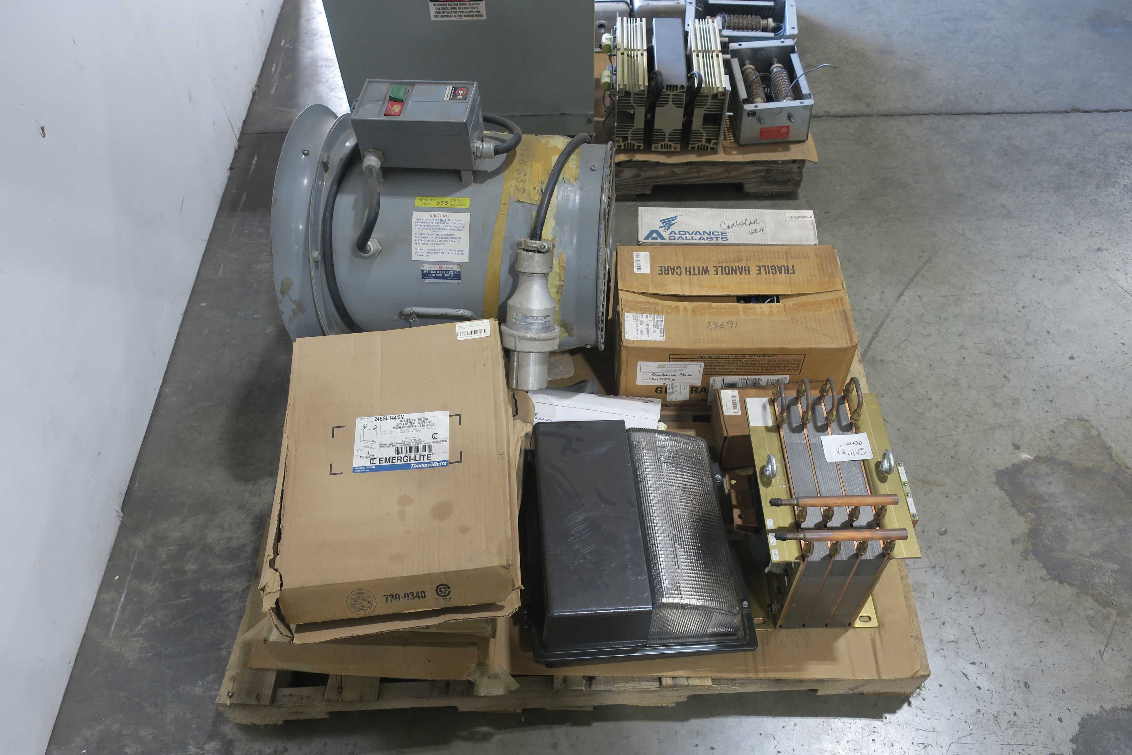 SKU 1786659 - 2 PALLETS OF ASSORTED ELECTRICAL - ELECTRICAL COMPONENTS
