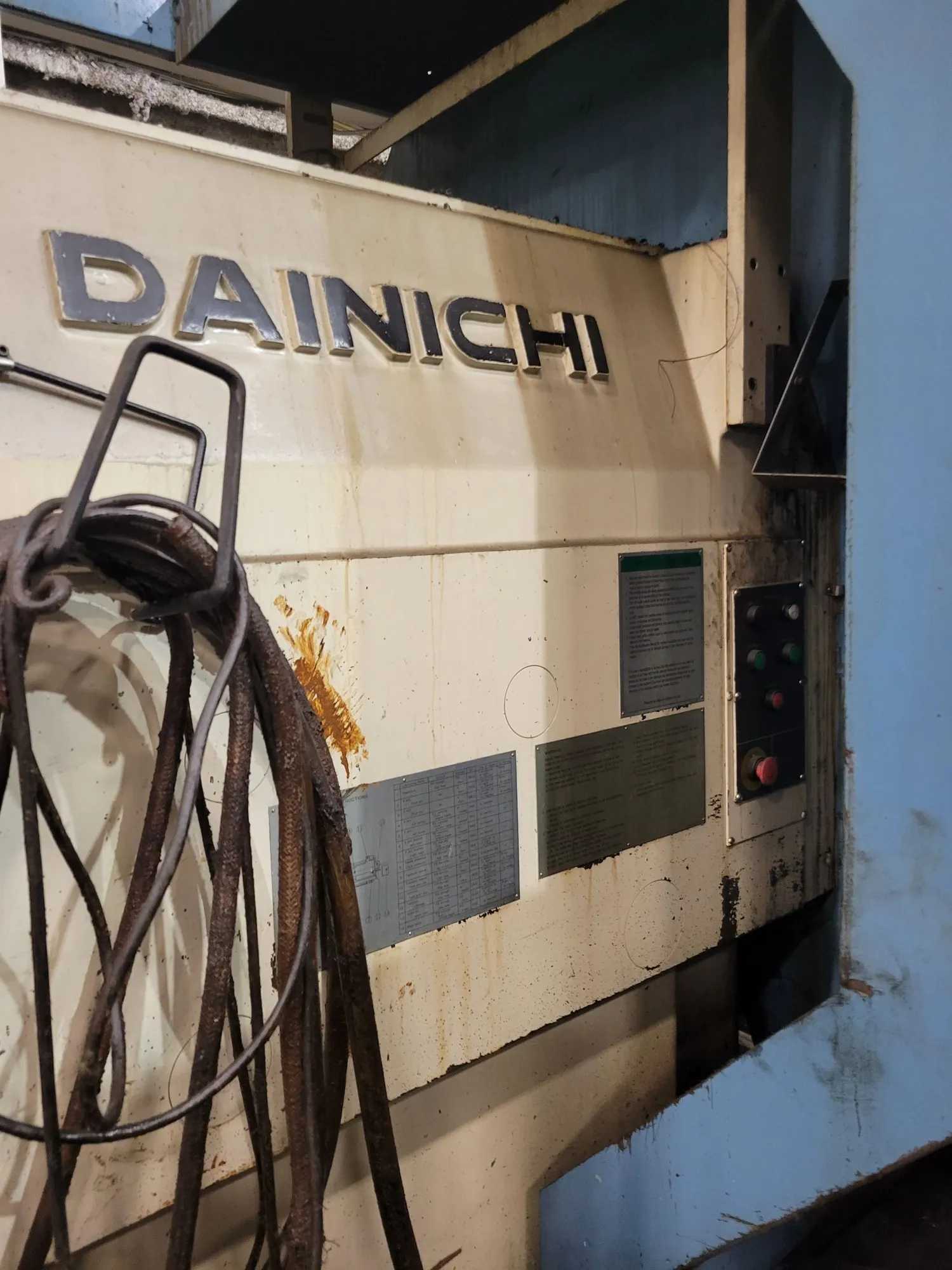 Used Dainichi W16 CNC Lathe | 75 HP, 250 RPM, 36" X-Axis, 119" Z-Axis - CNC LATHES