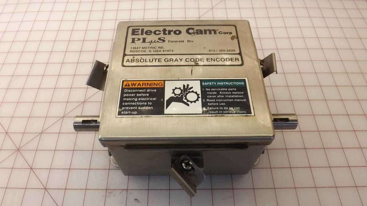 ELECTRO CAM PLUS PS-4456-11-DDR ABSOLUTE GRAY CODE ENCODER T30179 - SWITCHES