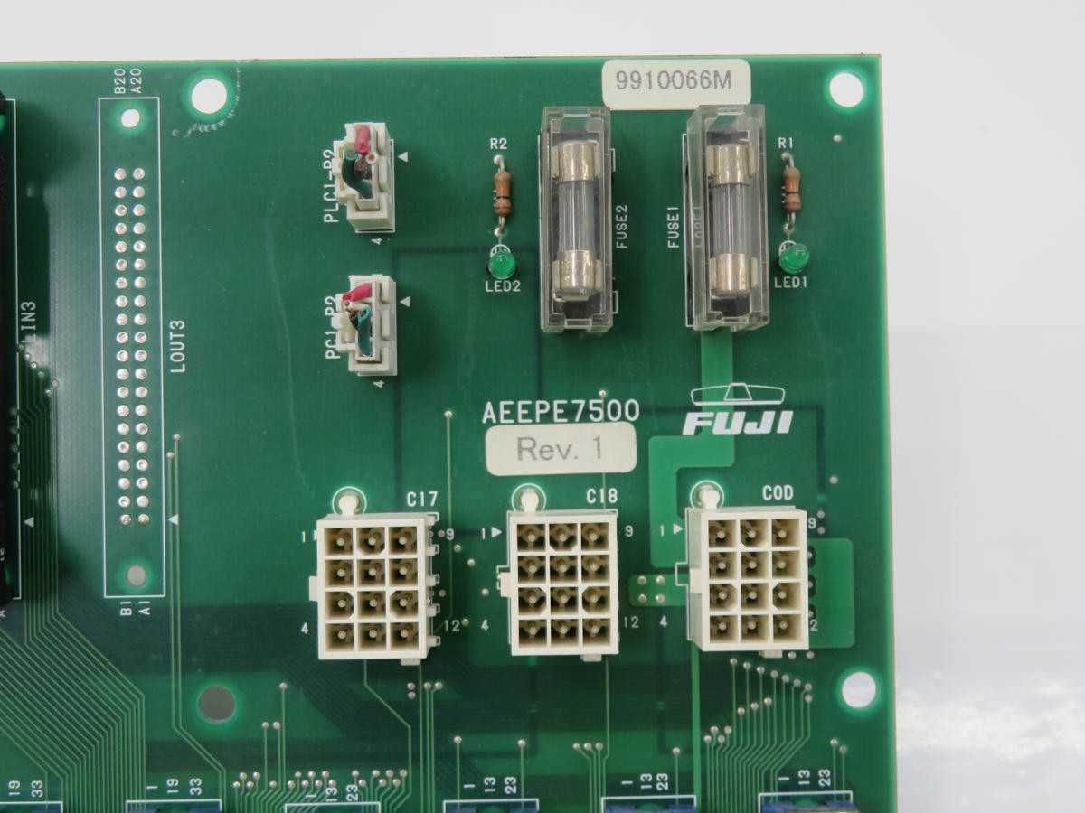 FUJI AEEPE7500 BACKPLANE BOARD MODULE T243270 - PCB CIRCUIT BOARDS