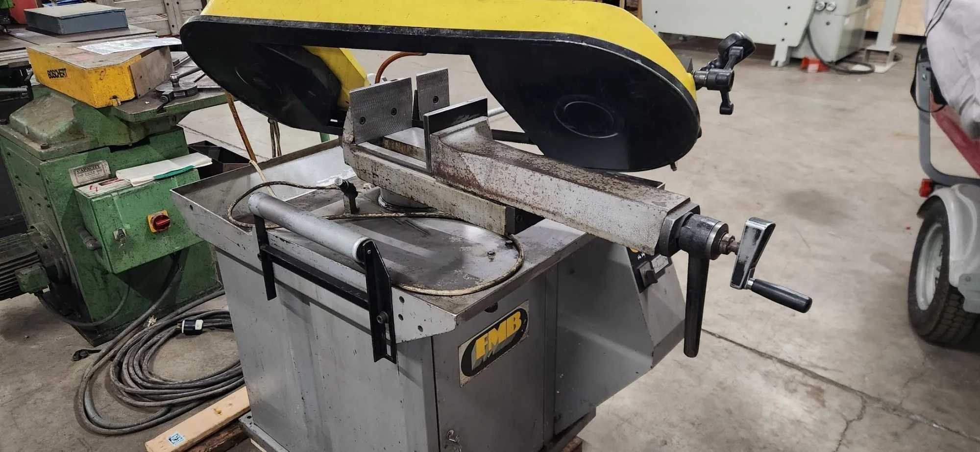 1999 FMB TRITON HORIZONTAL BAND SAW, 1.5 HP, 106"X1" BLADE - HORIZONTAL BAND SAWS