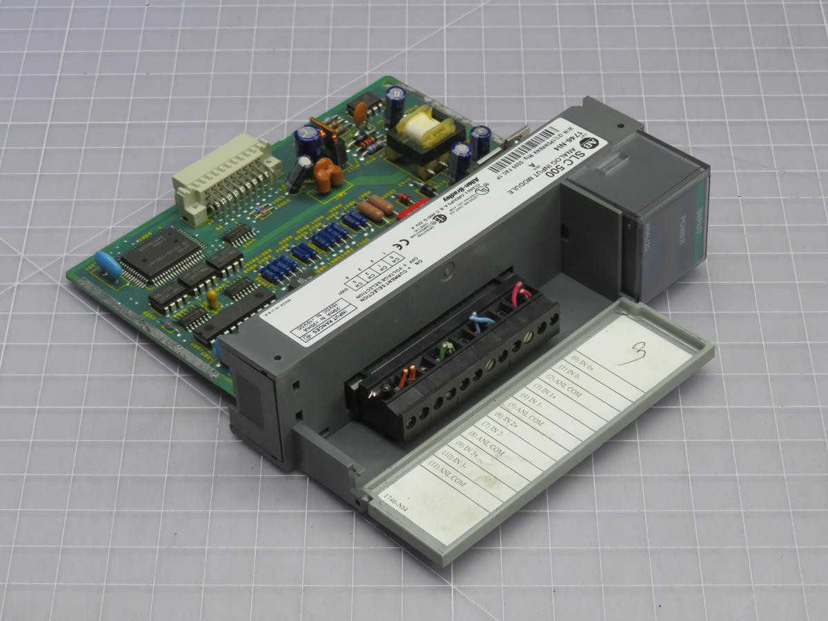 ALLEN BRADLEY 1746-NI4 SLC500 ANALOG INPUT MODULE T231213 - INDUSTRIAL PARTS