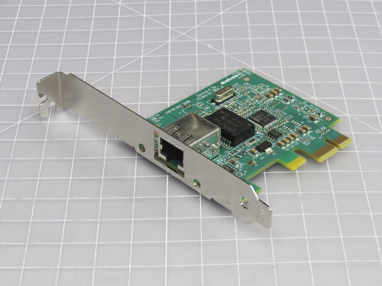 MATROX Y7344-01 MSIP-REM-MXT-CON1GE ACQUISITION CARD T269702 - PCB CIRCUIT BOARDS