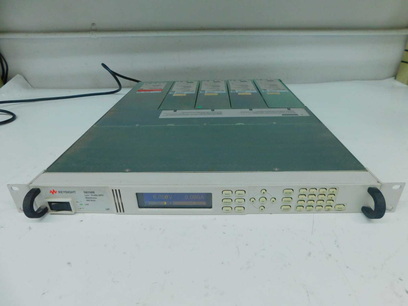 Keysight N6700B N6744B Modular Power System, 400W, 35V, 3A, 1U Mainframe, GPIB/USB/LAN - ANALYZER