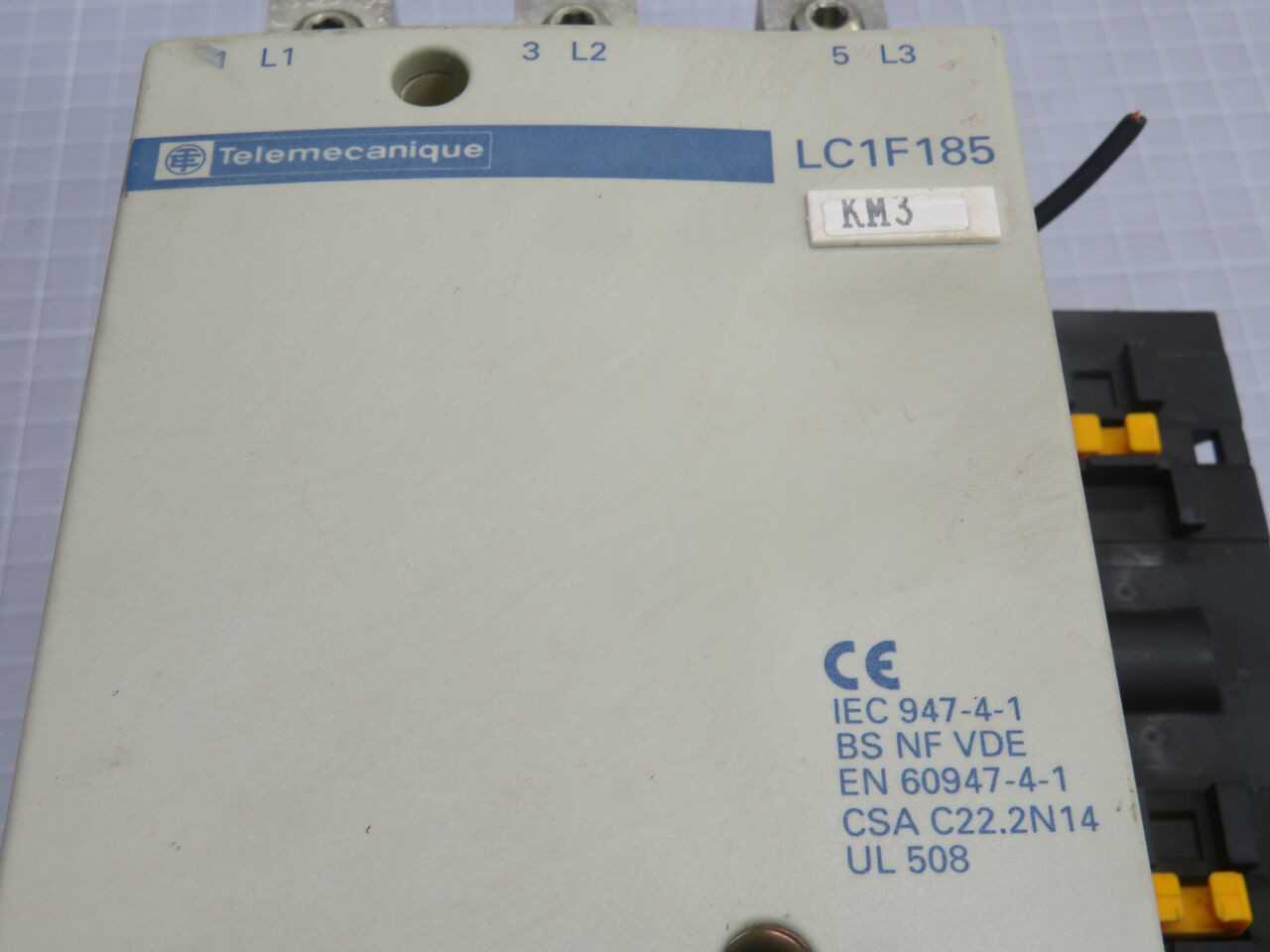 TELEMECANIQUE LC1F185 CONTACTOR BODY T245545 - CONTACTORS