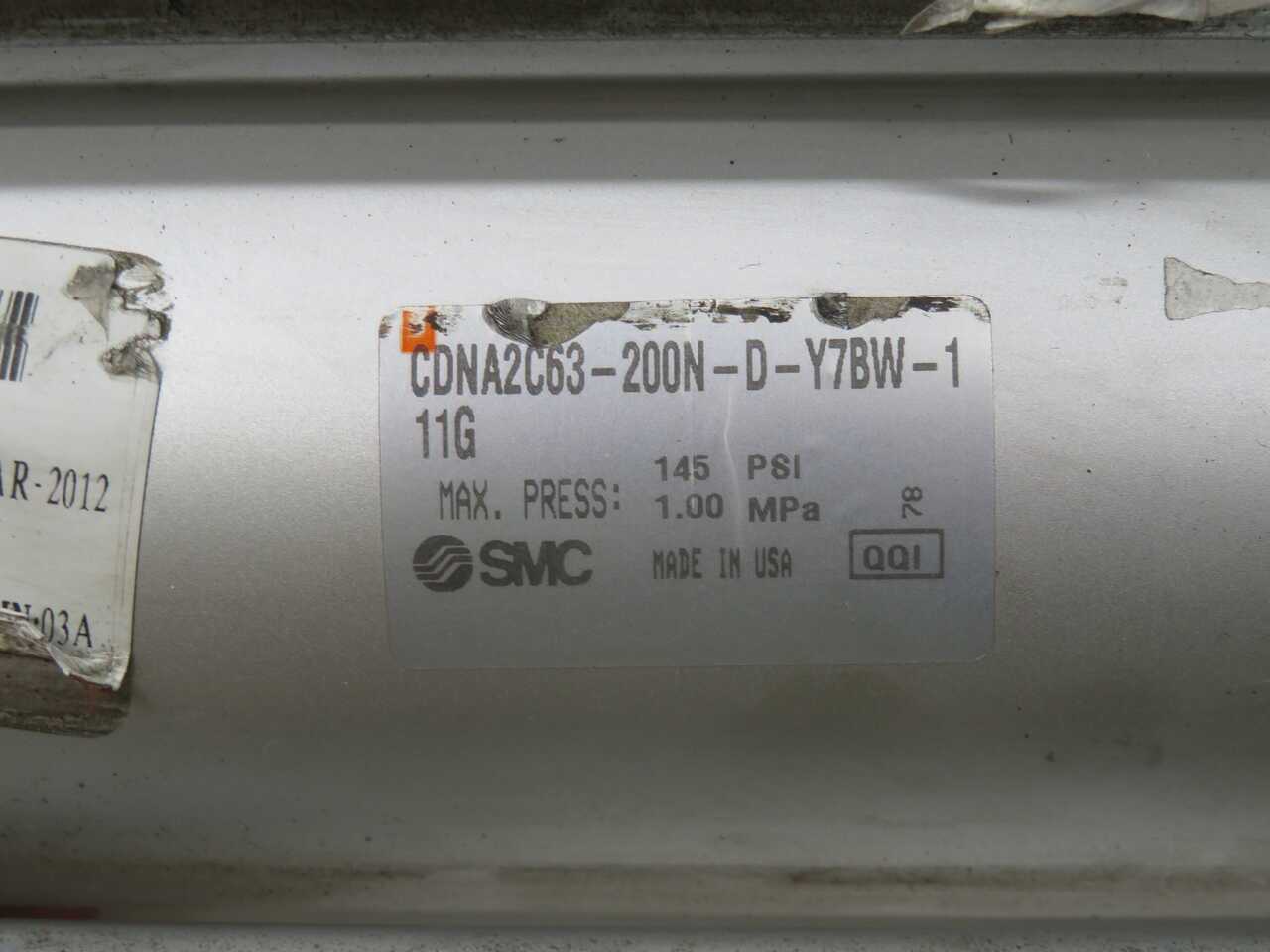 SMC CNA2-63D-UA Pneumatic Cylinder T270383 - PNEUMATIC CYLINDERS & ACTUATORS