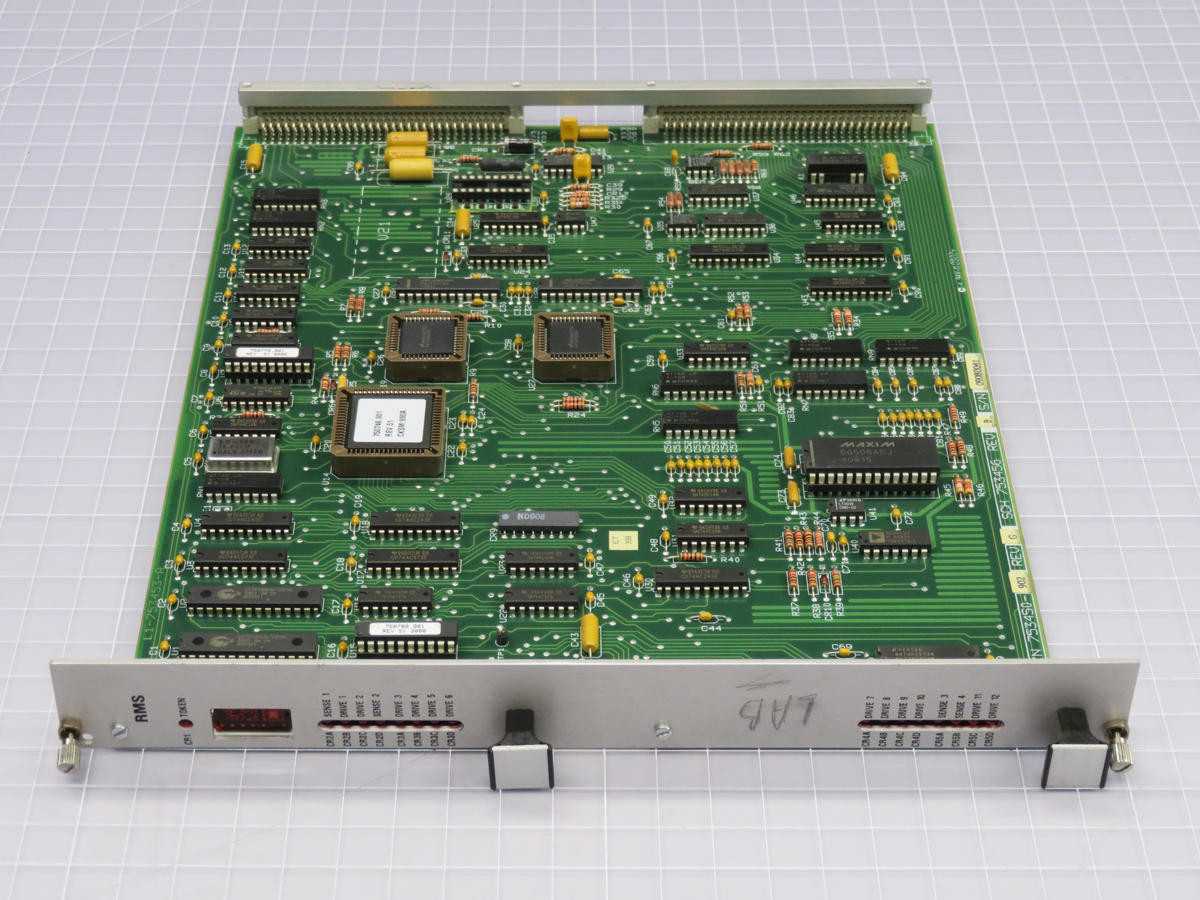 SIEMENS 753450-902 RMS CONTROL BOARD T211256 - PCB CIRCUIT BOARDS