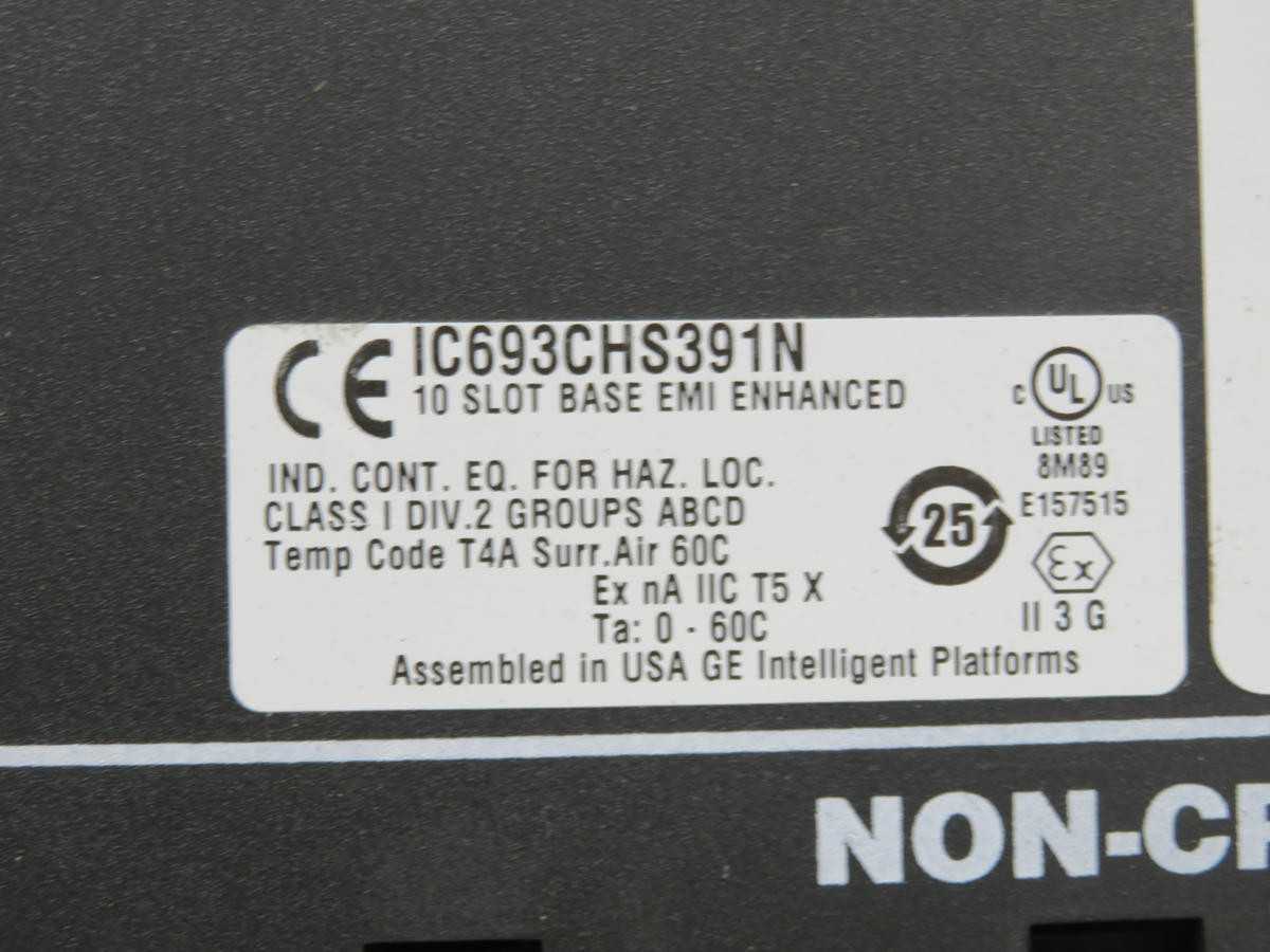 FANUC IC693CHS391N Modular CPU Baseplate T217297 - INDUSTRIAL PARTS