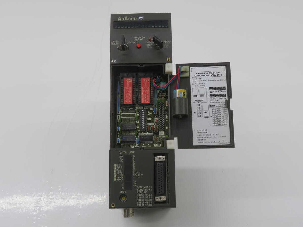 MITSUBISHI A3ACPUR21 PROGRAMMABLE CONTROLLER T240840 - PLC MODULES