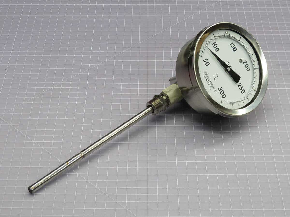 Ashcroft C-600B-02-AL Thermometer T225494 - Precision Temperature Measurement - THERMOMETER