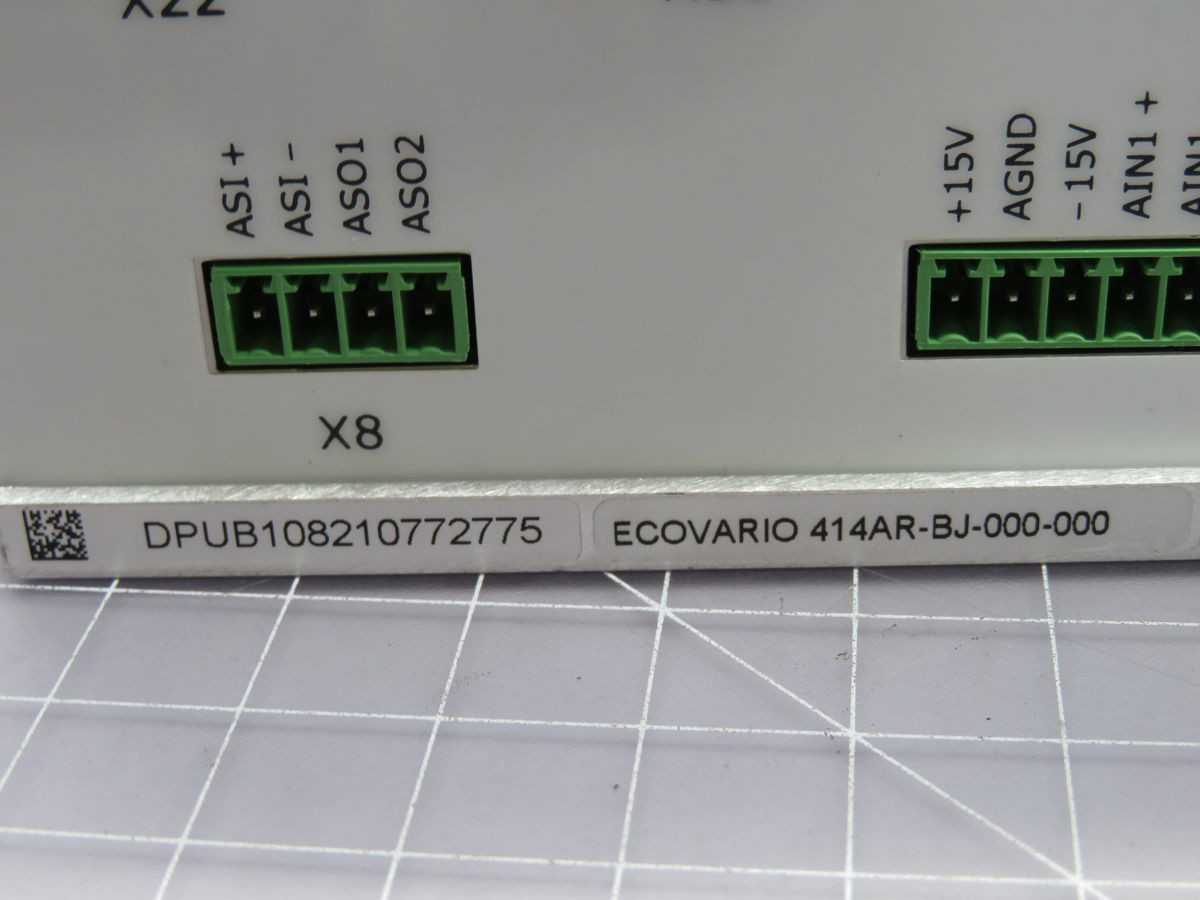 ECOVARIO 414AR-BJ-000-000 SERVO AMP BH0168 - SERVO DRIVES