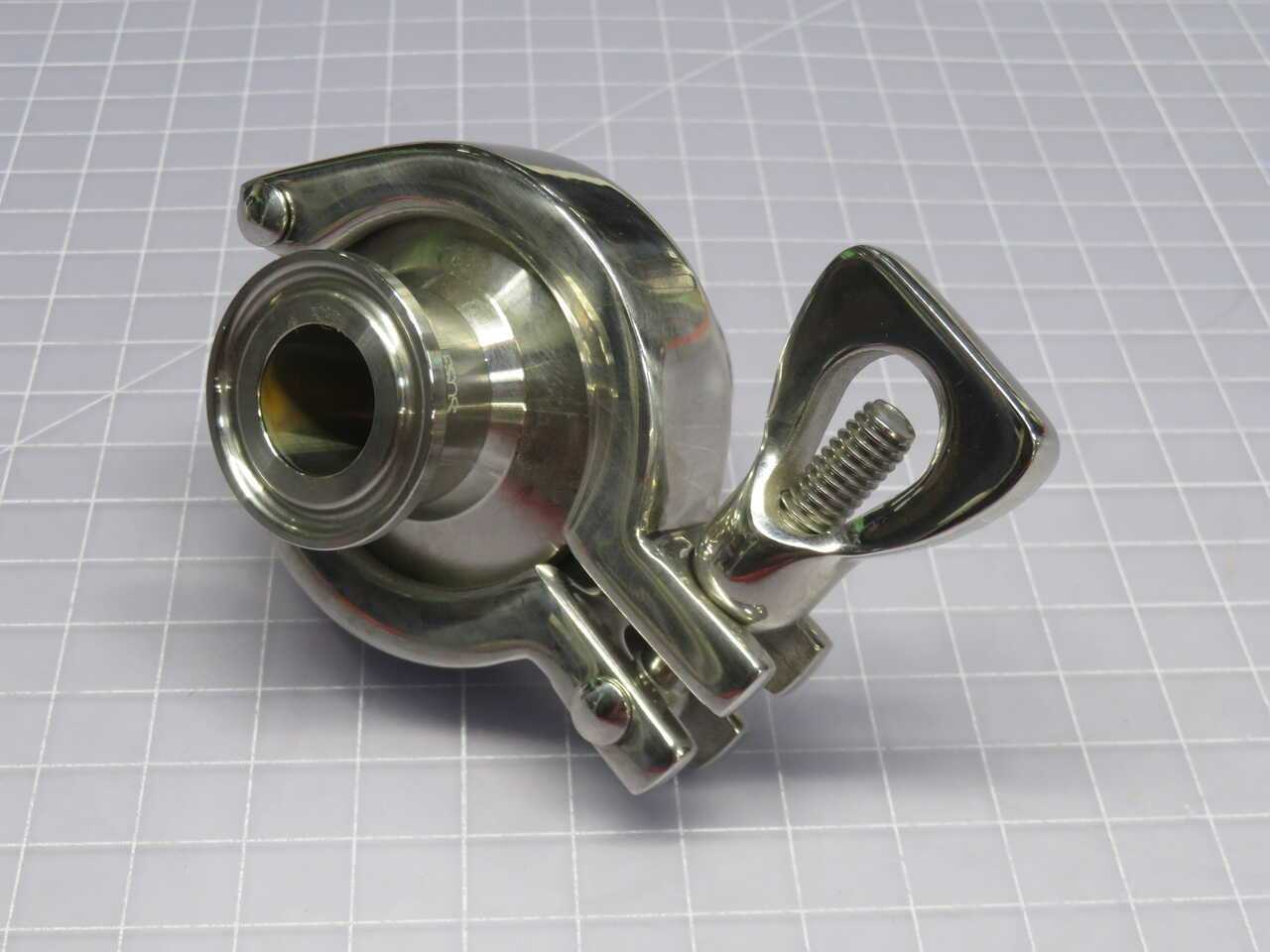 TLV LV6-CE ASME BPE Tri-Clamp Sanitary Clean Steam Trap, Stainless, 1/2In, 85 PSI - STEAM TRAP