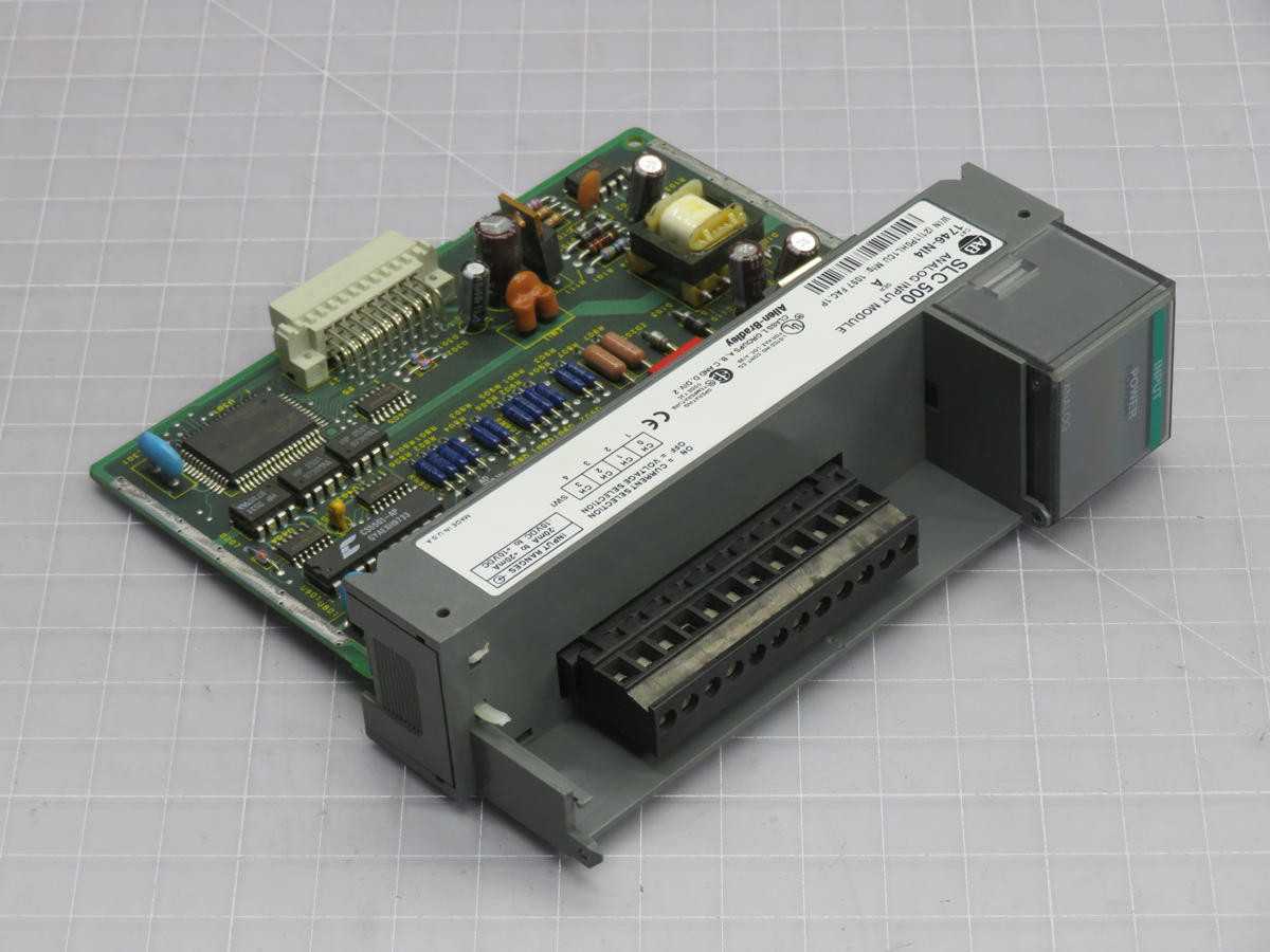 ALLEN-BRADLEY 1746-NI4 ANALOG INPUT MODULE T232907 - AUTOMATION & CONTROLS