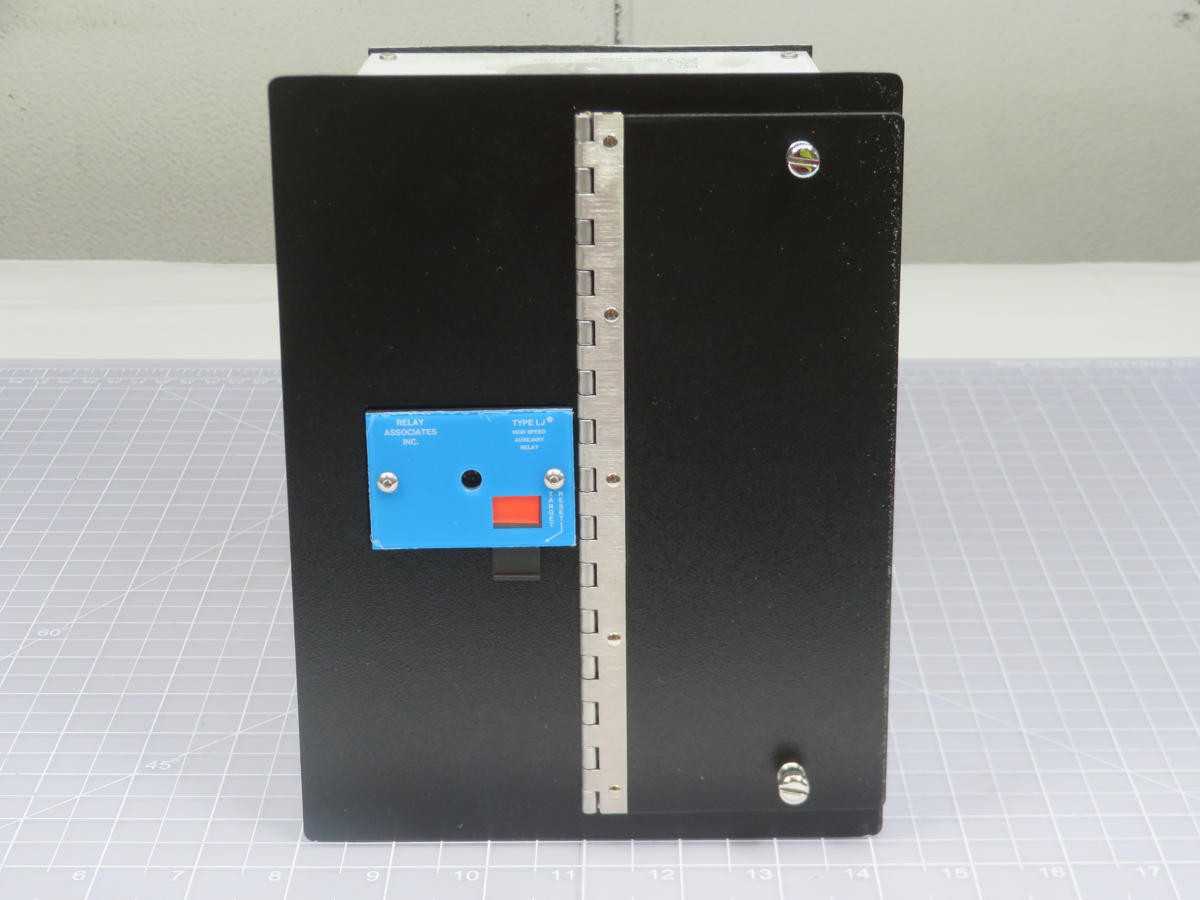Relay Associates LJ23EBN-100 Relay With Test Disconnects - T202251 - ELECTRICAL RELAYS