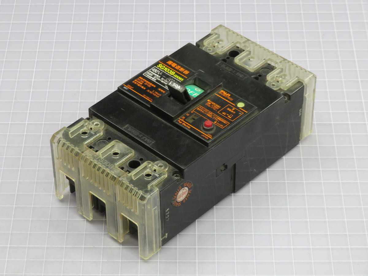 FUJI SG103B-00065 EARTH LEAKAGE CIRCUIT BREAKER T225827 - CIRCUIT BREAKERS
