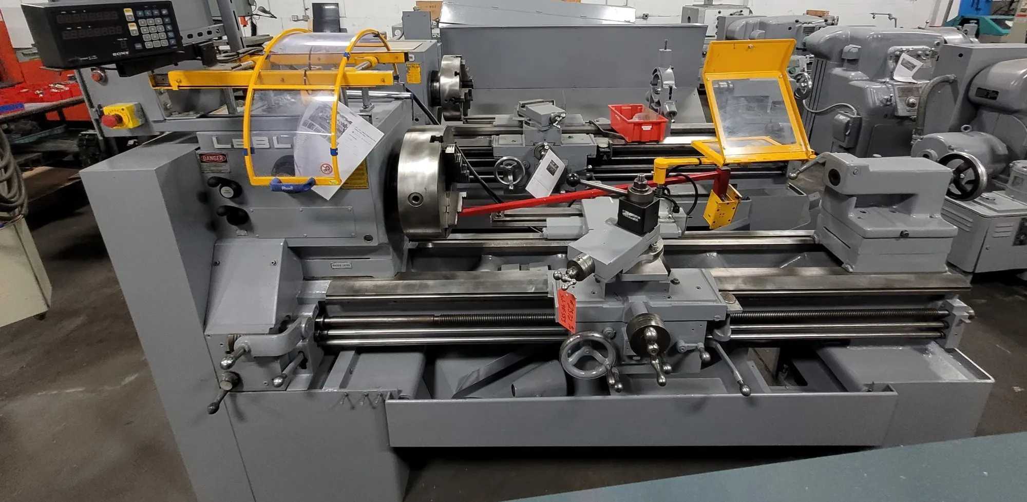 25" x 54" Leblond Regal Servo Shift Lathe, 10 HP, 1600 RPM, Sony DRO, 15" Chuck - MANUAL LATHES