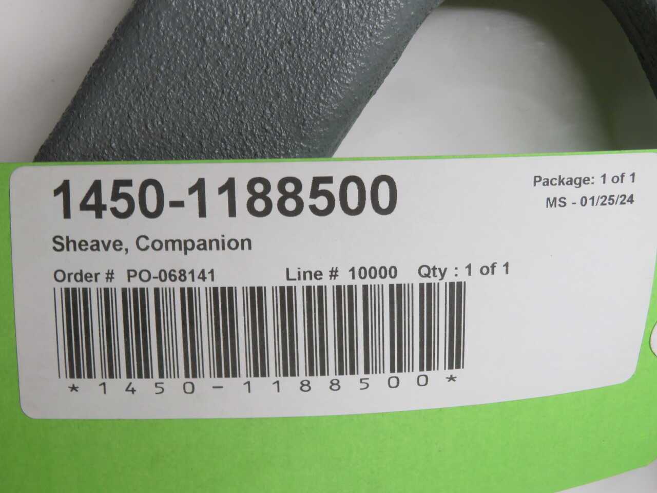 DET STOKER 1450-1188500 STOKER DRIVE SHEAVE - POWER TRANSMISSION