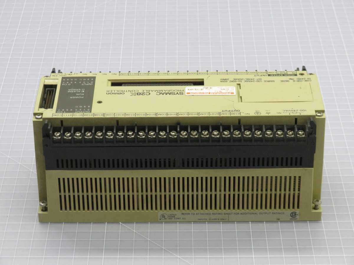 Omron Sysmac C28K C28K-CDR-A Programmable Logic Controller T218064 - PLC MODULES
