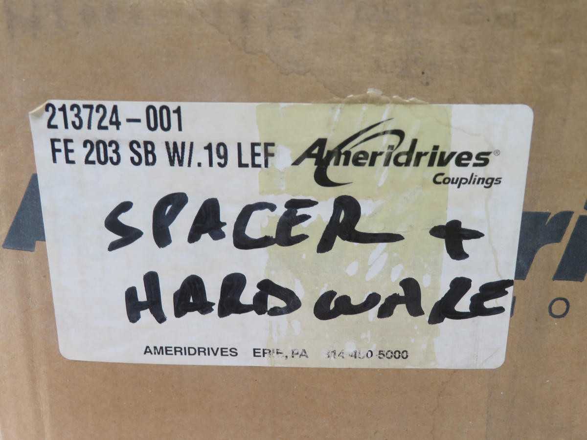 AMERIDRIVES 213724-001 SPACER HARDWARE T212027 - INDUSTRIAL PARTS
