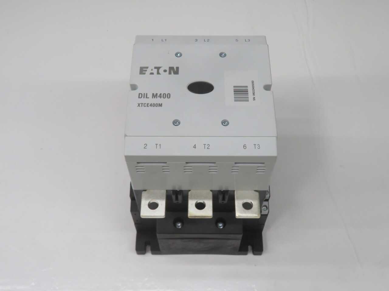 EATON DILM400/22(RAC500) 400A DIN-RAIL CONTACTOR WITH WIDE-RANGE AC COIL - CONTACTORS
