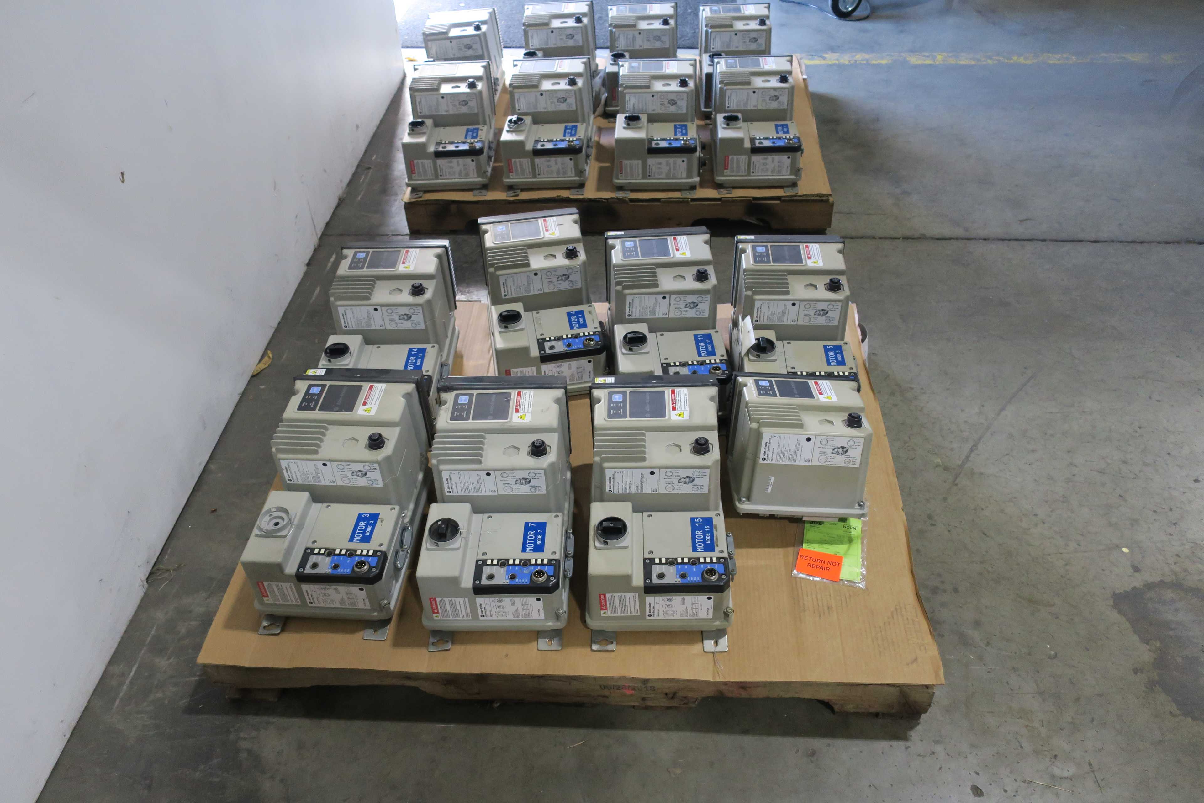 SKU 1785158 - 2 Pallets Of Assorted Allen-Bradley Motor Drives - MOTOR DRIVES