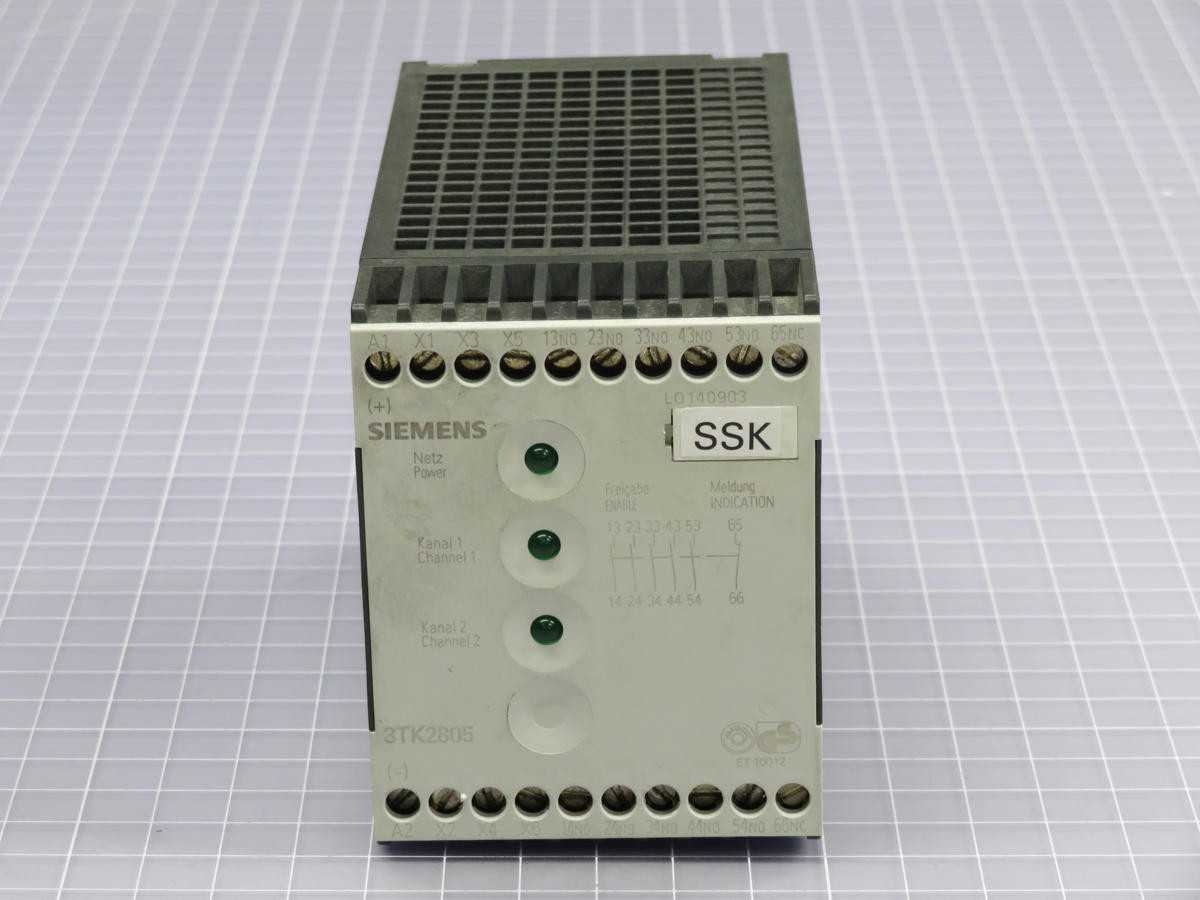 SIEMENS 3TK2805-0BB4 SAFETY RELAY T211466 - CONTACTORS