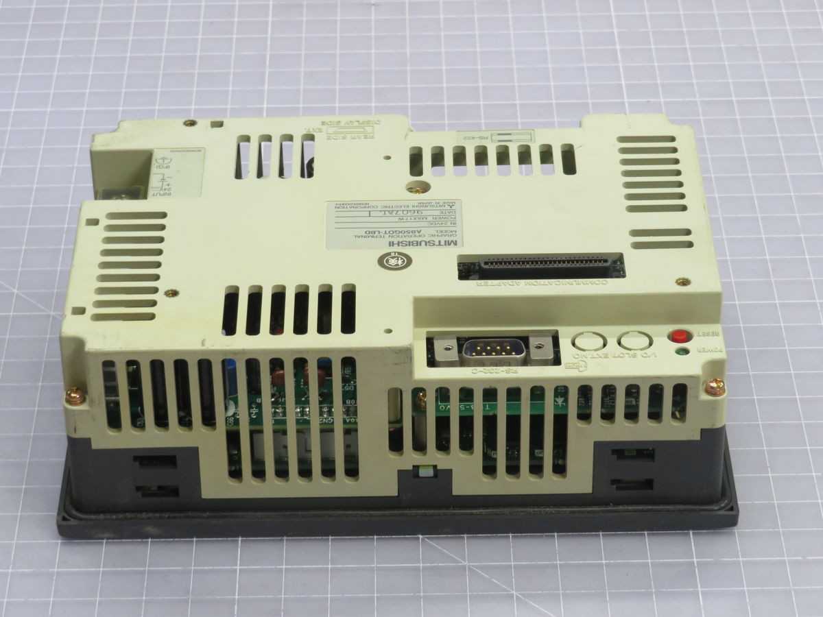 Mitsubishi A850GOT-LBD Operator Terminal LCD Display T248470 - OPERATOR INTERFACE PANELS