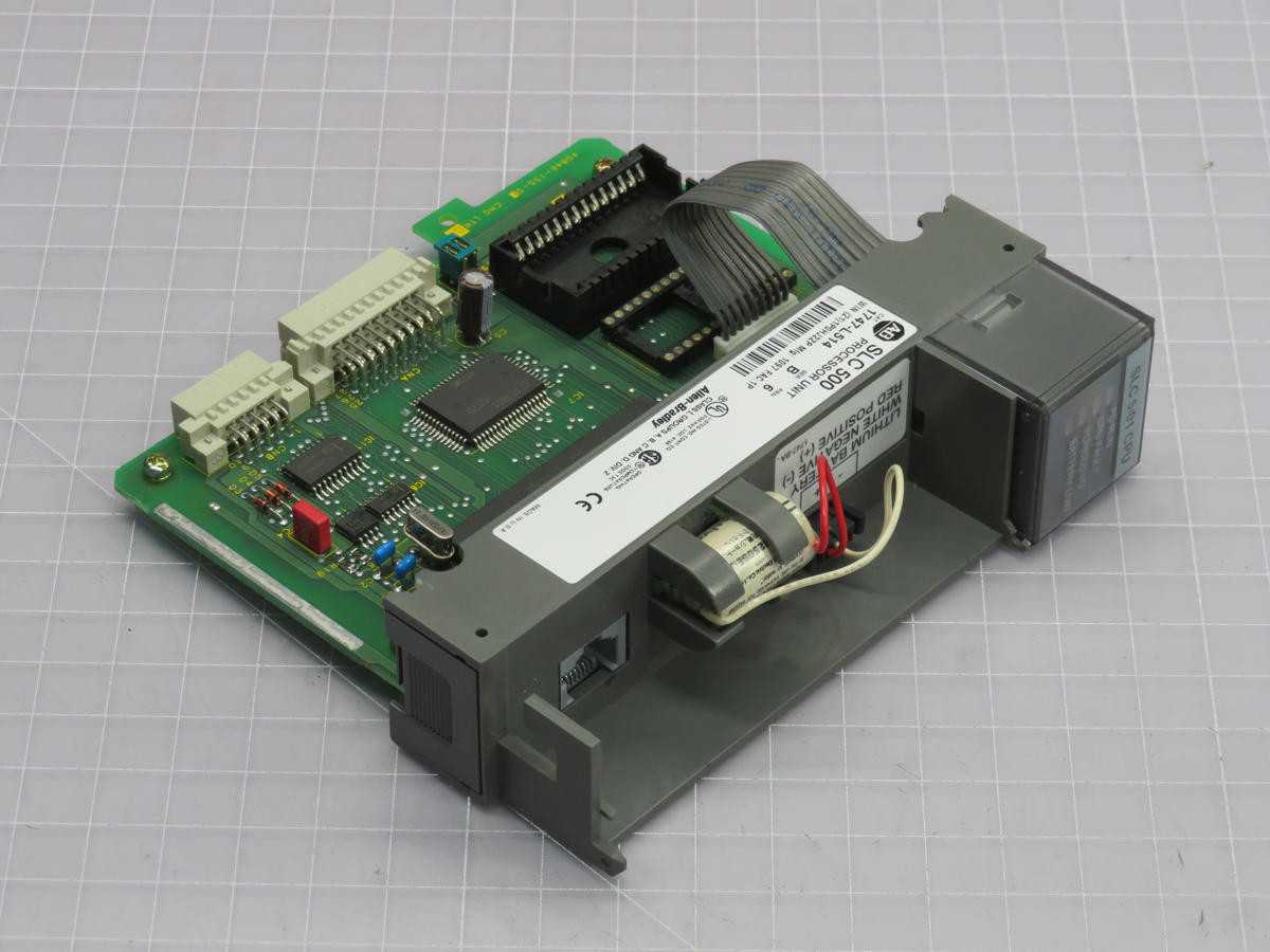 ALLEN BRADLEY 1747-L514 SLC 500 PROCESSOR UNIT T230235 - INDUSTRIAL PARTS