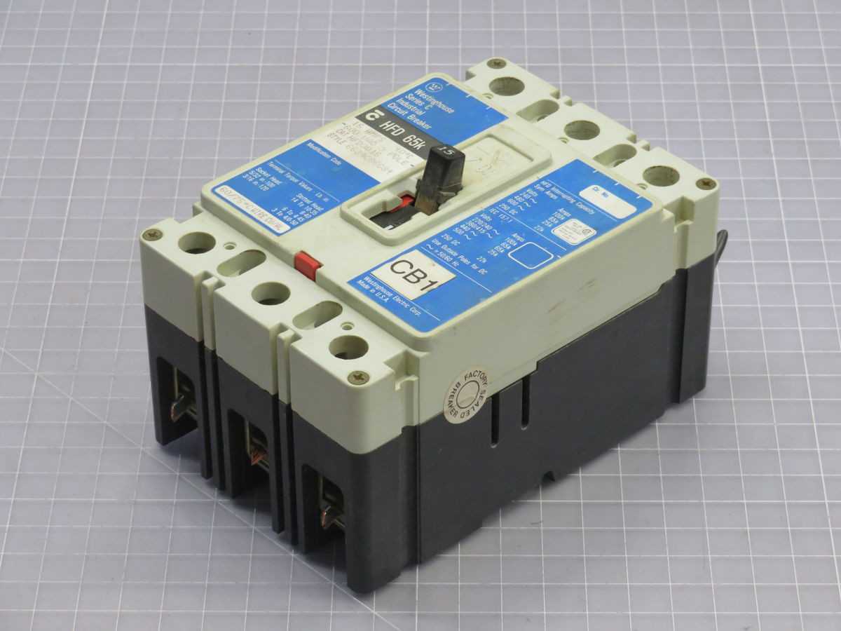 WESTINGHOUSE HFD3015 CIRCUIT BREAKER T248212 - CIRCUIT BREAKERS