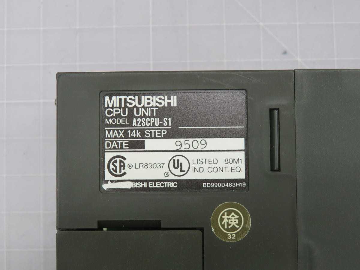 MITSUBISHI A2SCPU-S1 PROCESSOR MODULE T223042 - PLC MODULES