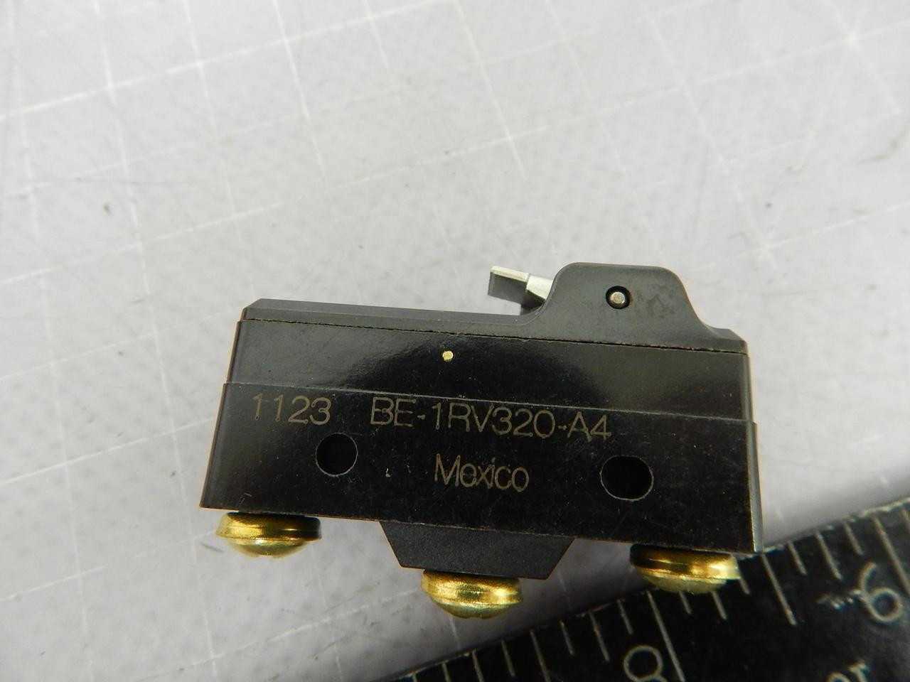 LOT OF 71 MICRO SWITCH BE-1RV320-A4 BASIC / SNAP ACTION SWITCHES BASIC SW SPDT 25 A 250 VAC STR LVR - SWITCHES