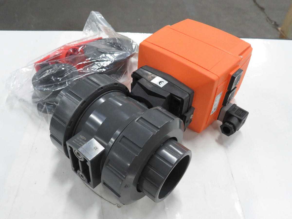 GF DN50 ELECTRONIC ACTUATED BALL VALVE T210026 - CONTROL VALVE
