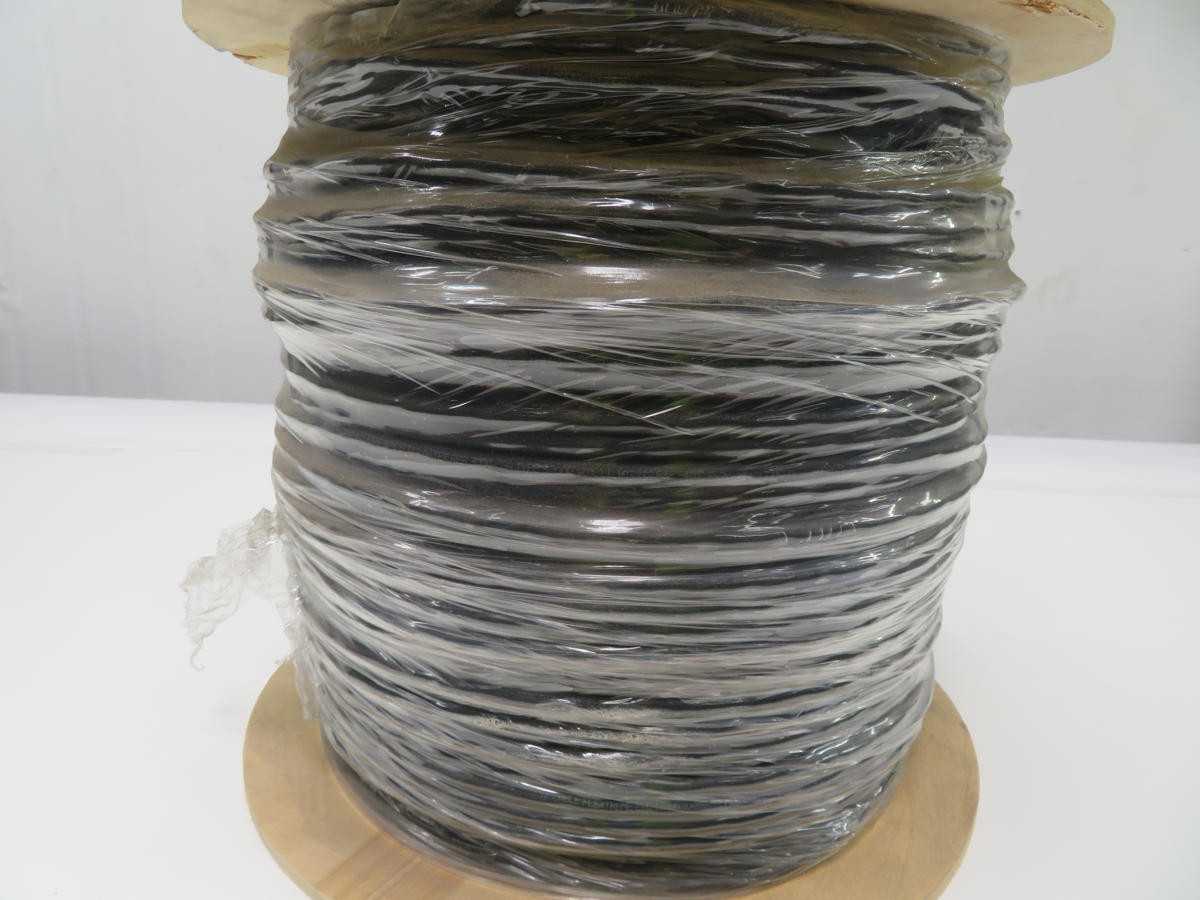 LOT OF 1000 FT ICA SJ00W1812 WIRE CABLE 18/2 BLACK AND WHITE 2 CONDUCTOR T206836 - ELECTRICAL WIRE