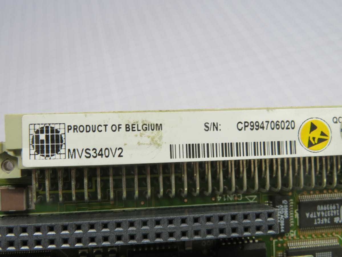 SIEMENS MVS340V2 00351768/01 CIRCUIT CONTROL BOARD MODULE T221728 - PCB CIRCUIT BOARDS