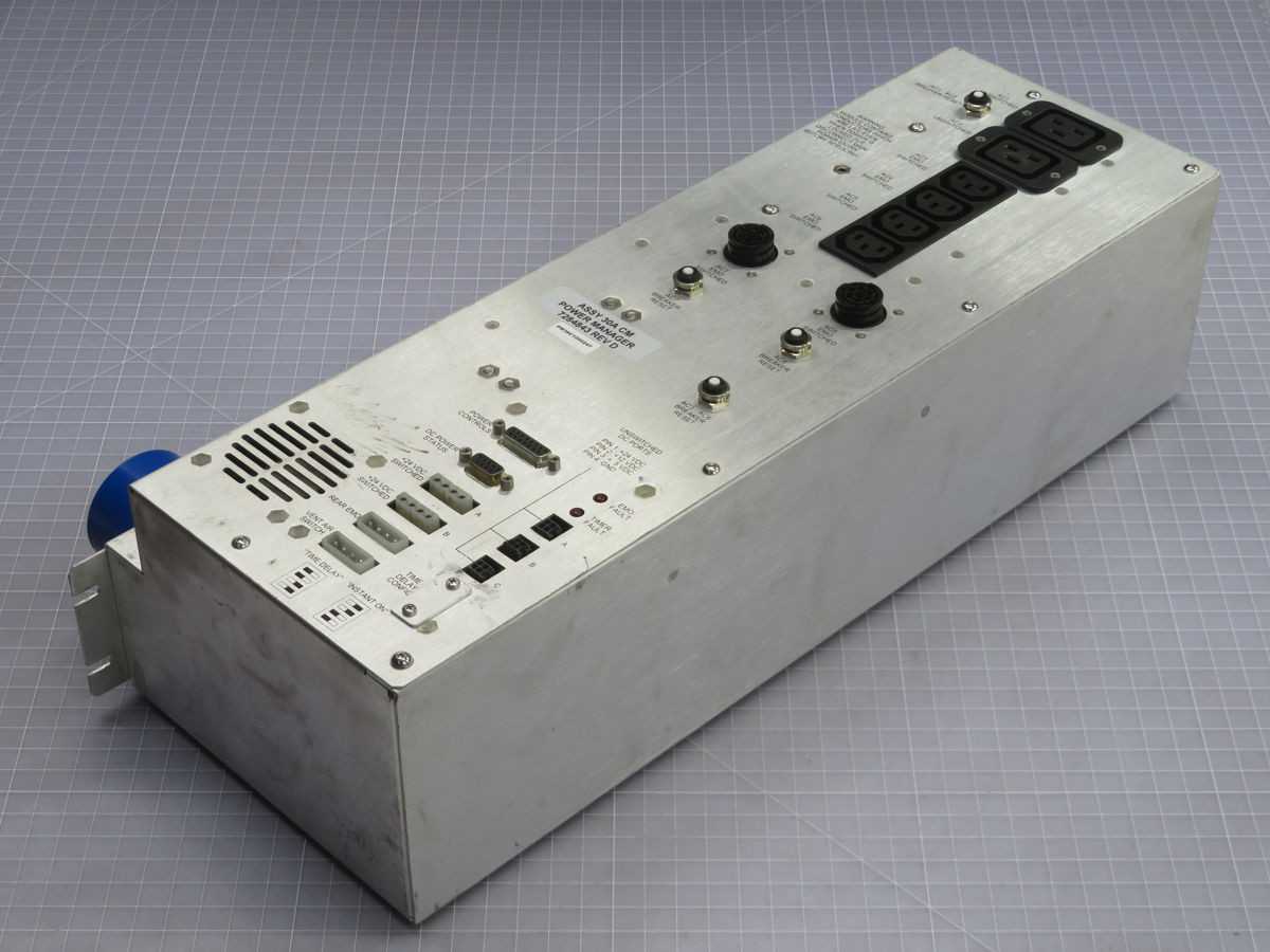 NORDSON ASYMTEK 30A CM POWER MANAGER T247387 - OPERATOR CONTROLS