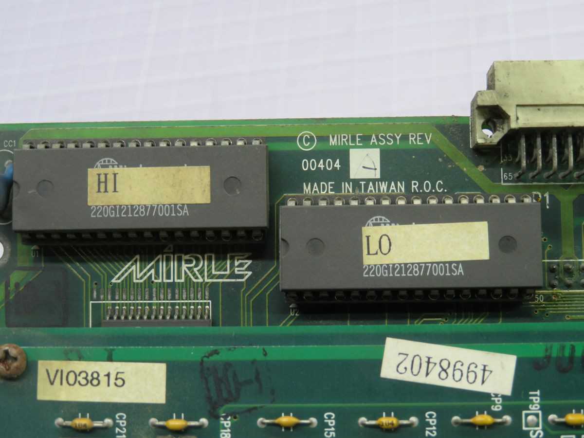 MIRLE 00404 CONTROL BOARD T254574 - PCB CIRCUIT BOARDS