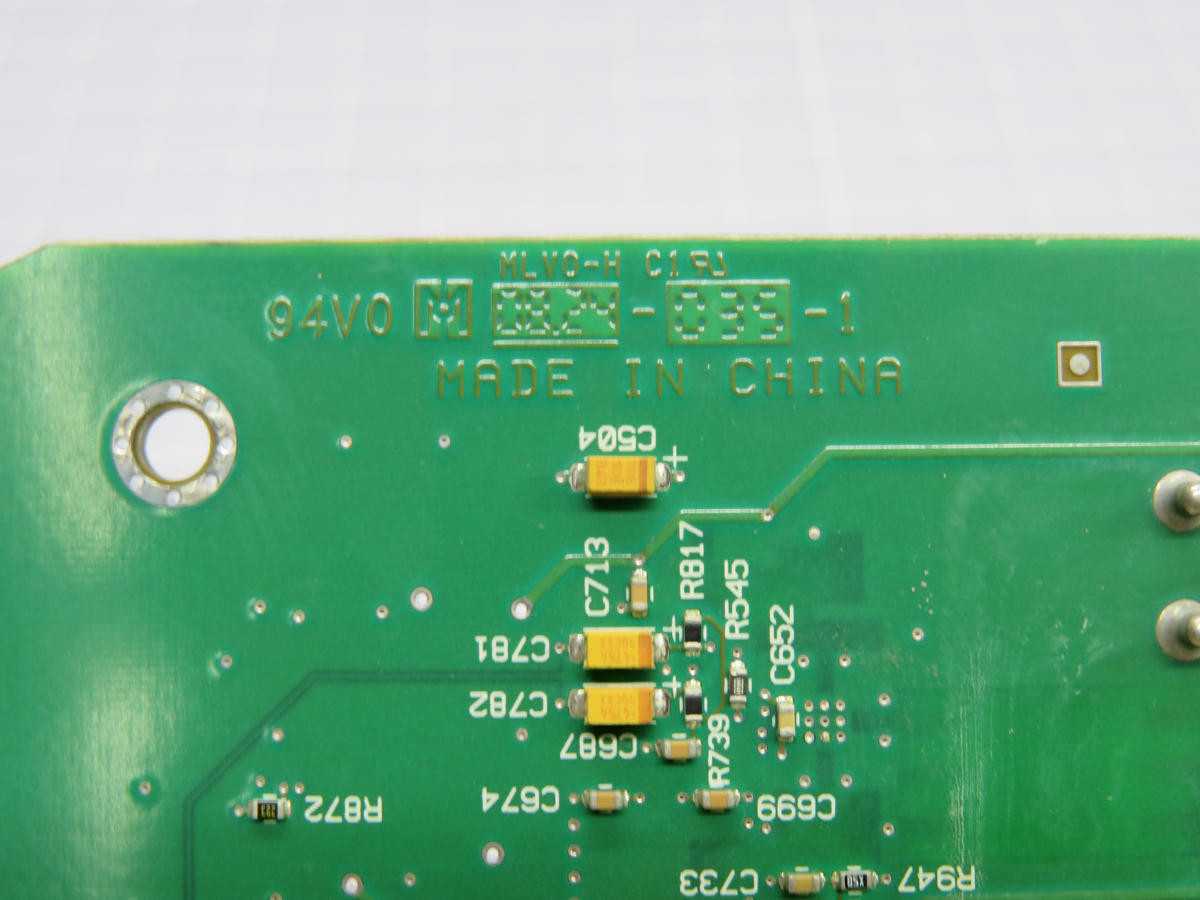 MLV0-H C1 CIRCUIT BOARD T211354 - PCB CIRCUIT BOARDS
