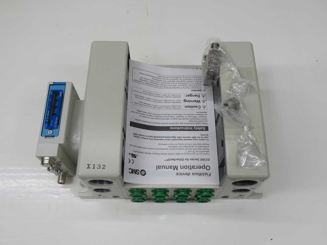 SMC VV5QC41-04C12FSEAN-X132 Pneumatic Manifold Valve T272338 - SOLENOID VALVE