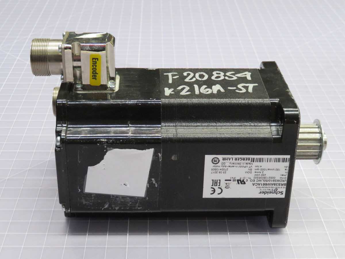 SCHNEIDER BRS39AW661ACA LEXIUM STEPPER MOTOR BH0323 - ELECTRIC MOTORS