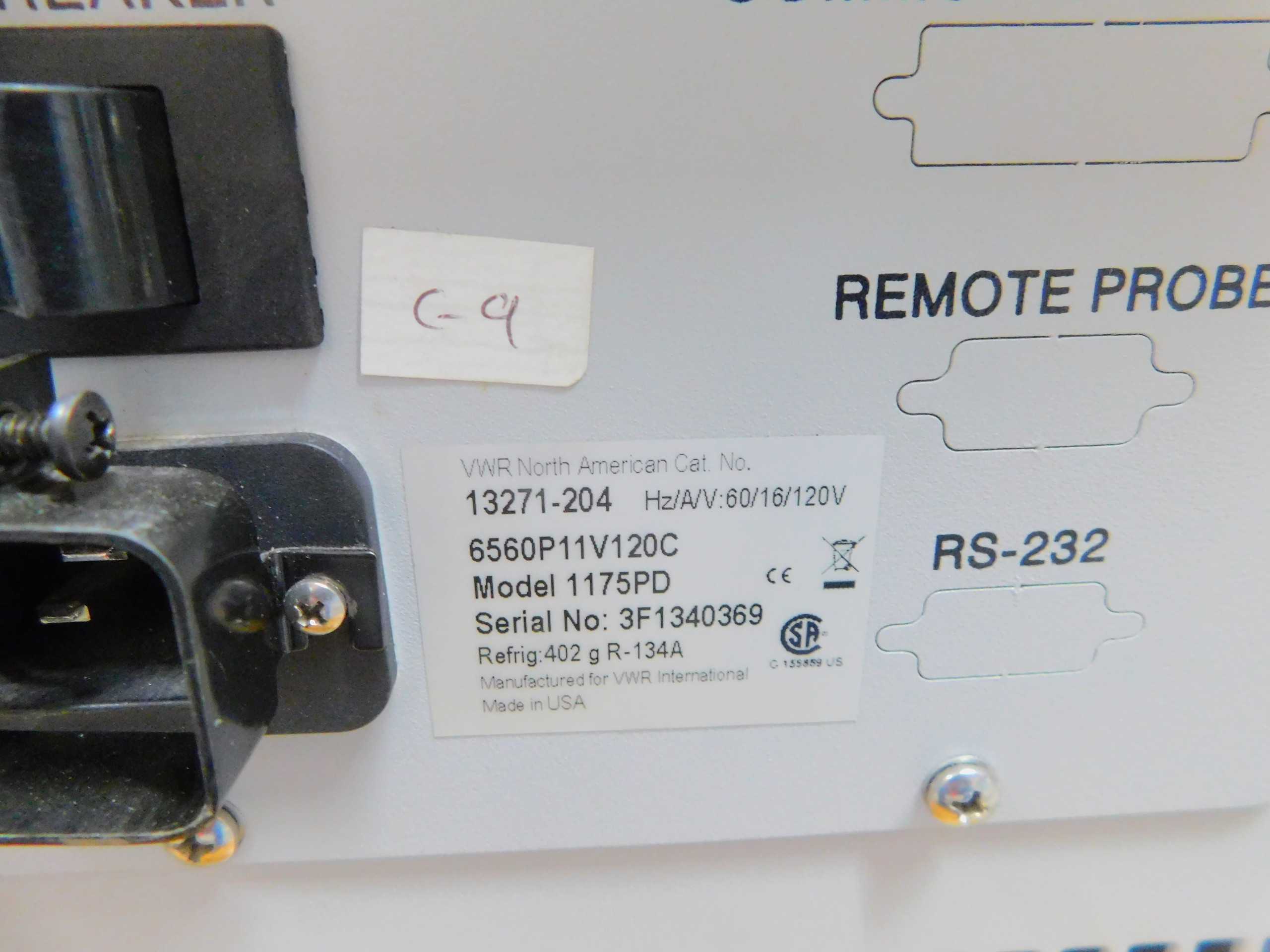 VWR 1175PD RECIRCULATING CHILLER -10 TO 40C 4.1L 3.8L/MIN - LAB & SCIENTIFIC