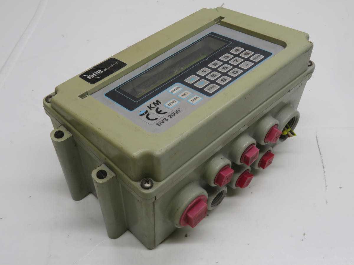 DANAHER SVS 2000 WEIGHT CONTROLLER INDICATOR T210850 - HMIS & DISPLAYS