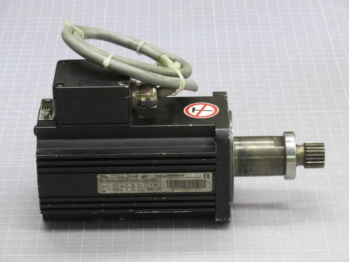 BAG SAC90S25/3/TB/FT/EY-2048/K SERVO MOTOR T234055 - SERVO