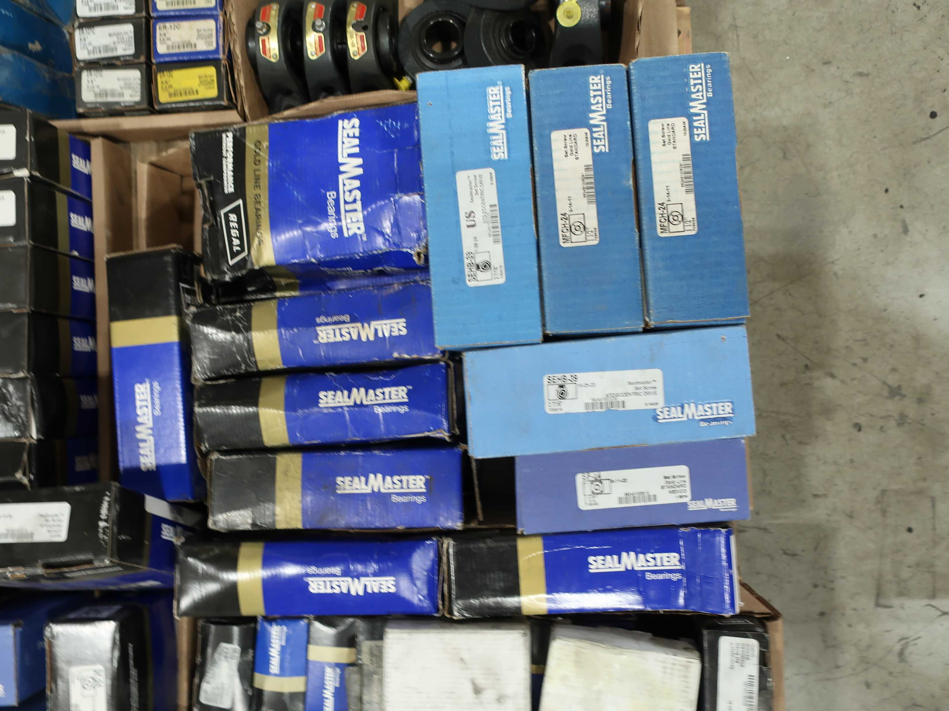 SKU 1766338 - PALLET OF ASSORTED SEALMASTER BEARINGS - BEARINGS
