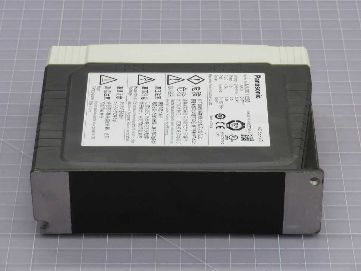 Panasonic MADDT1205 Servo Driver T252627 - High Performance Control Solution - MOTOR DRIVES