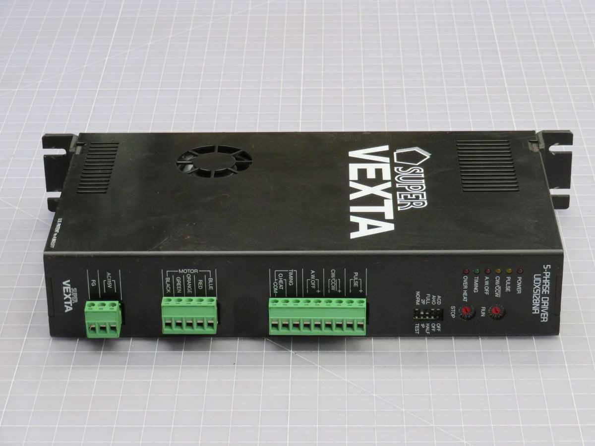 ORIENTAL MOTOR UDX5128NA STEPPER PHASE DRIVER T247560 - MOTOR DRIVES