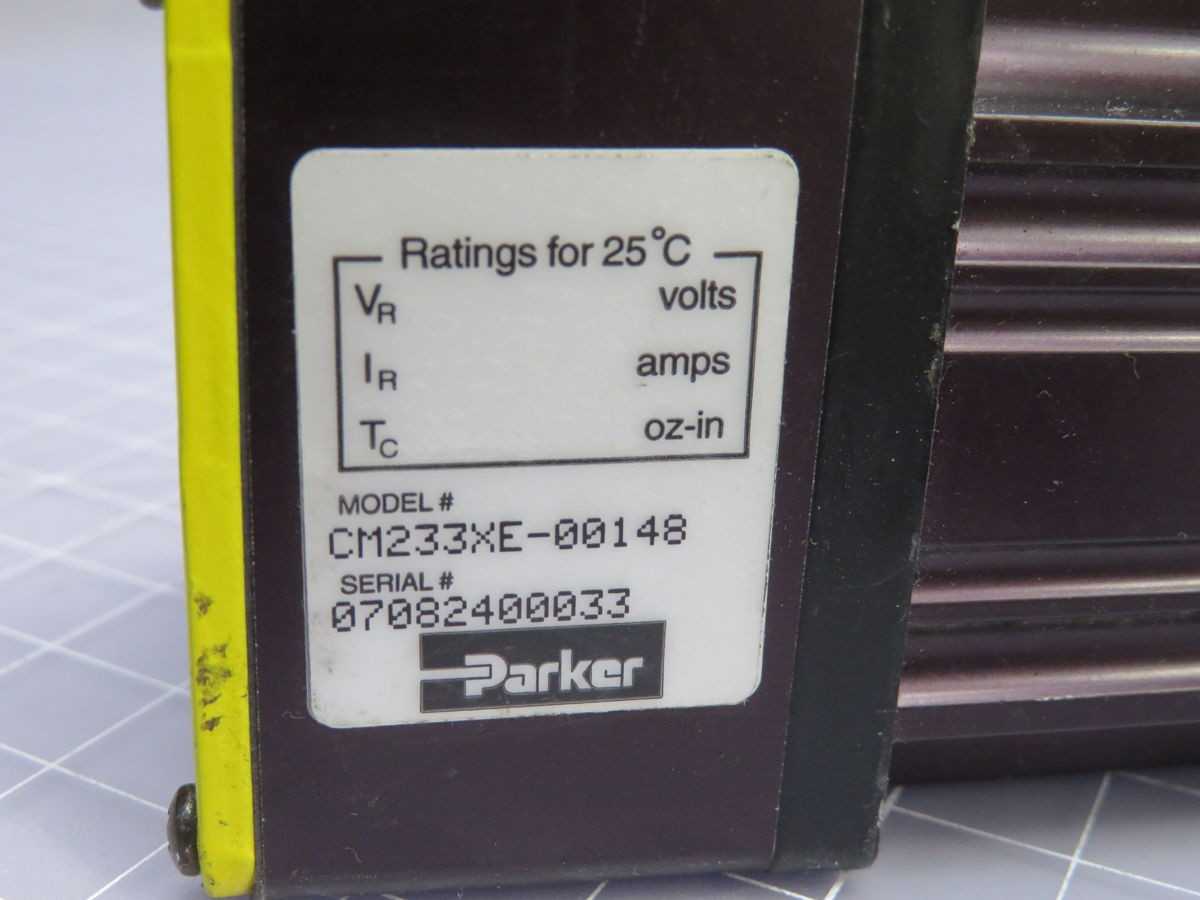 Parker CM233XE-00148 Servo Motor T253456 For Precision Motion Control - SERVO