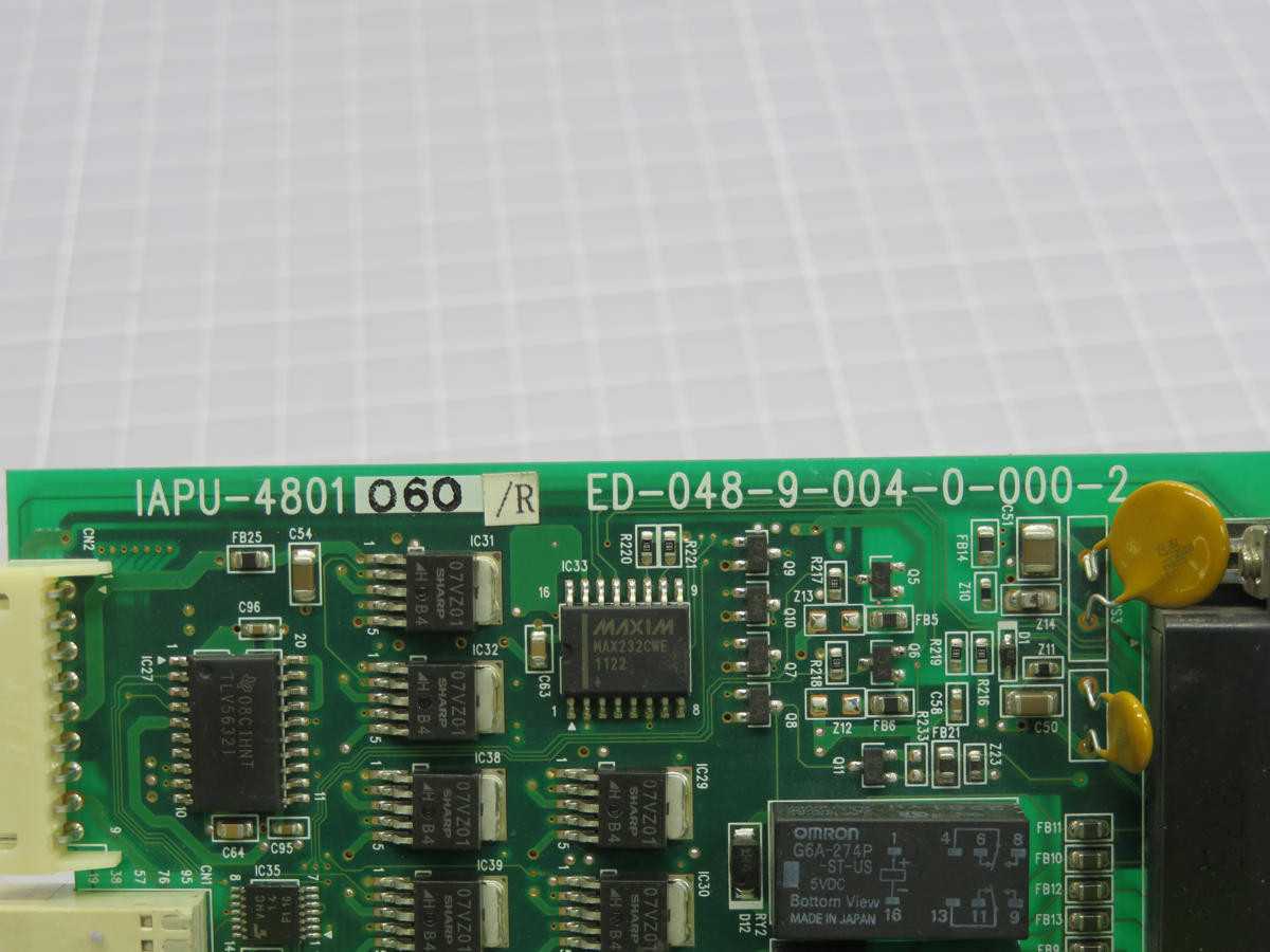 IAI IAPU-4801 060/R ED-048-9-004-0-000-2 PCB CONTROL BOARD T219270 - PCB CIRCUIT BOARDS