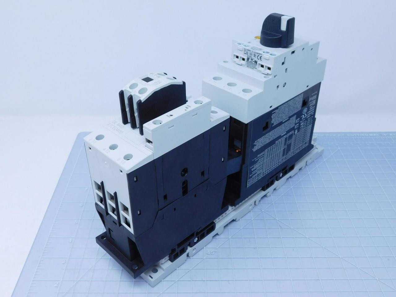 EATON XTSC040DDT-JW1 MANUAL MOTOR CONTROLLER 40 A 24-27 VDC COIL T129753 - INDUSTRIAL PARTS