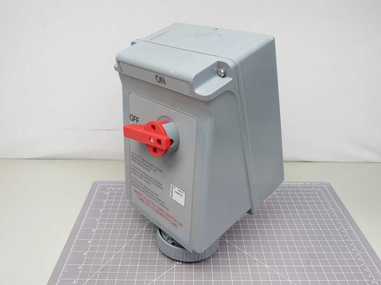 WOODHEAD 1301500165 430MI7W WIRING DEVICE W/ RECEPTACLE INTERLOCK T165963 - PLUGS & RECEPTACLES